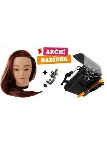 Česací hlava pro kadeřníky sada